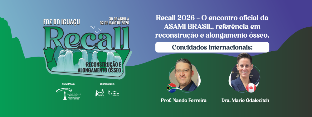 Encontro da ASAMI reúne especialistas em reconstrução e alongamento ósseo