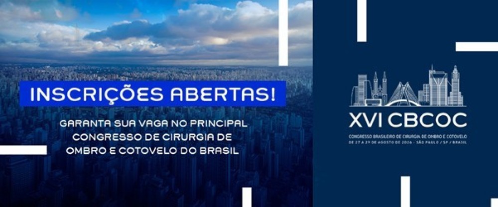 XVI CBCOC 2026 reunirá especialistas do Brasil e do exterior em São Paulo