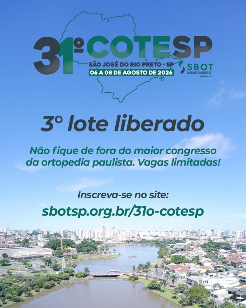 SBOT-SP abre 3º lote de inscrições para o COTESP