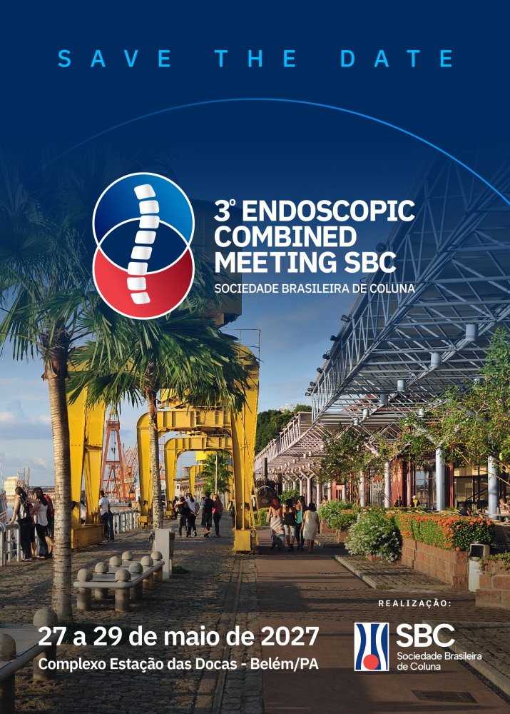Endoscopia da coluna será destaque no 3º Combined Meeting SBC
