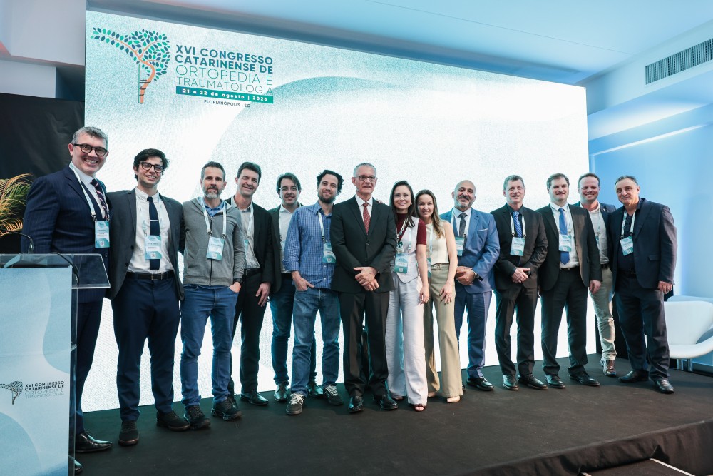 Ortopedia catarinense se reúne em Florianópolis para o XVI CCOT