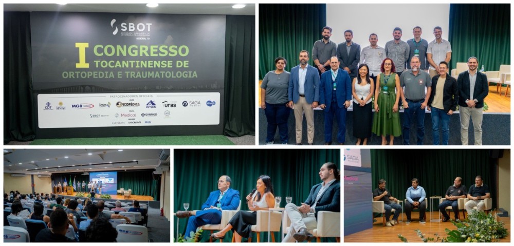 SBOT-TO realiza o I Congresso Tocantinense de Ortopedia e Traumatologia
